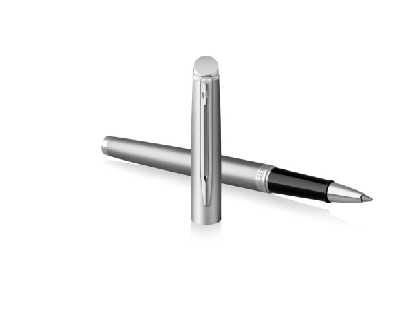 Ручка роллер Waterman Hemisphere Entry Point Stainless Steel matte в подарочной упаковке