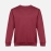Свитшот унисекс Delta, бордовый