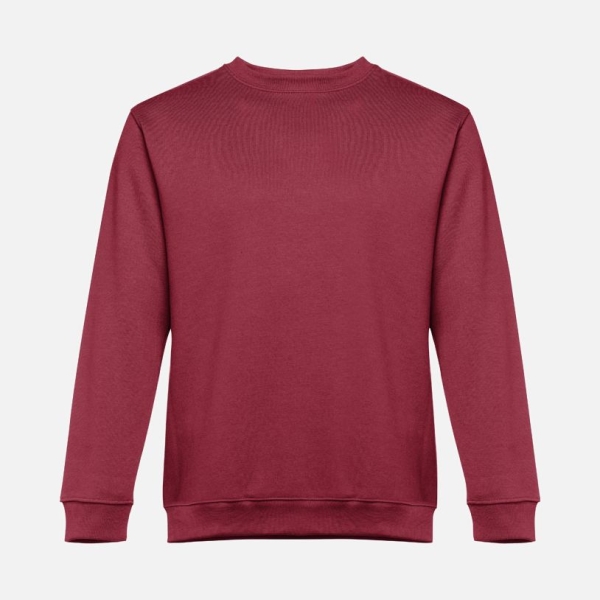 Свитшот унисекс Delta, бордовый
