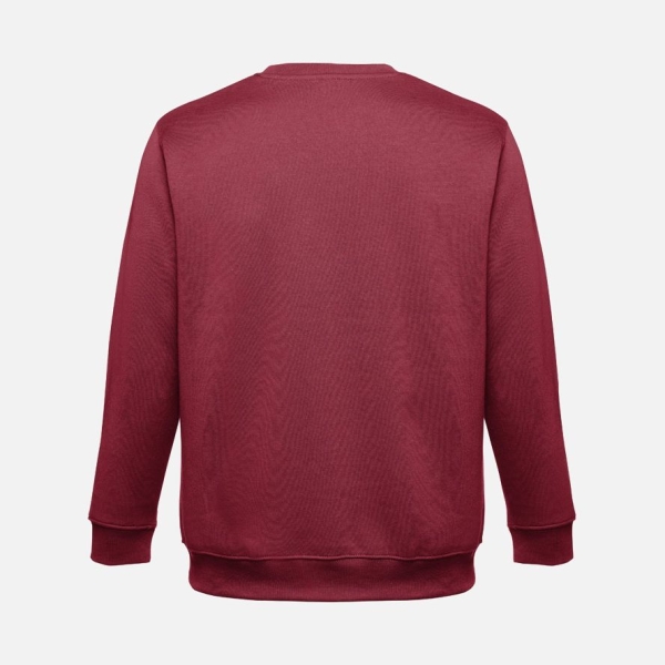 Свитшот унисекс Delta, бордовый