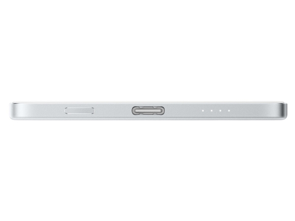 Внешний аккумулятор Xiaomi UltraThin Magnetic Power Bank 5000 15W GL Glacier Silver