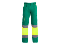 Брюки "Enix" мужские, лиственный/неоновый желтый