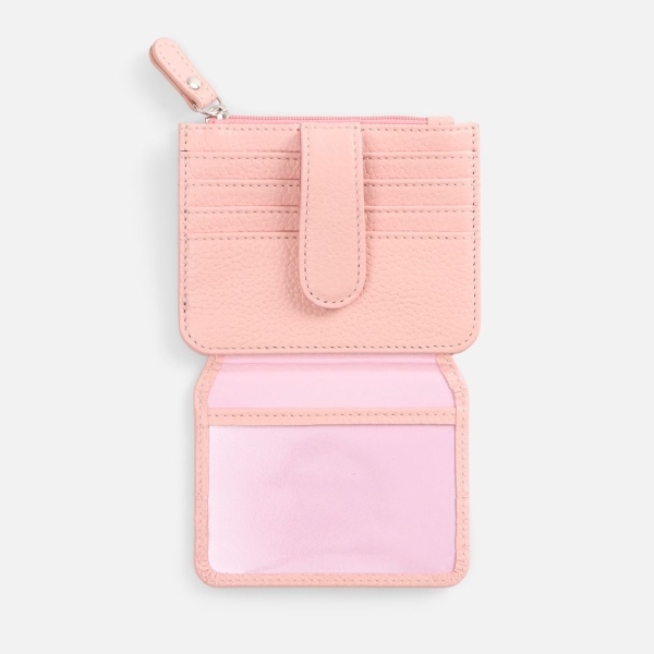 Картхолдер на молнии Unison, розовый