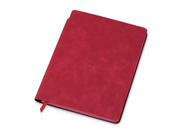 Подарочный набор с термобутылкой, блокнотом, ручкой и чаем, красный