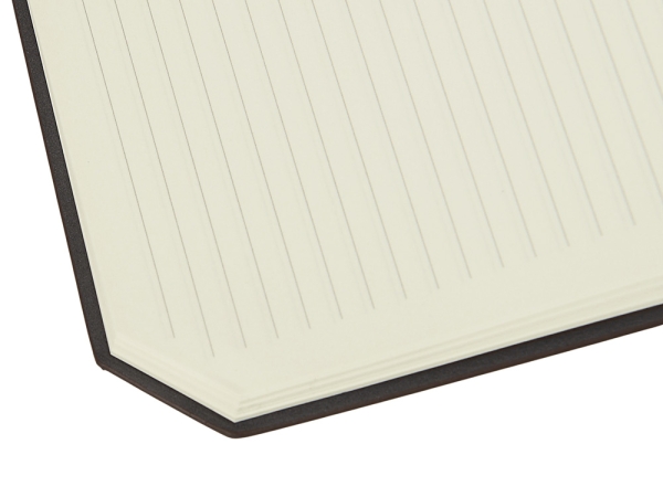 Блокнот А5 в гибкой обложке "Chaplin", шоколадный