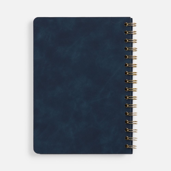 Ежедневник Spiral, недатированный, синий