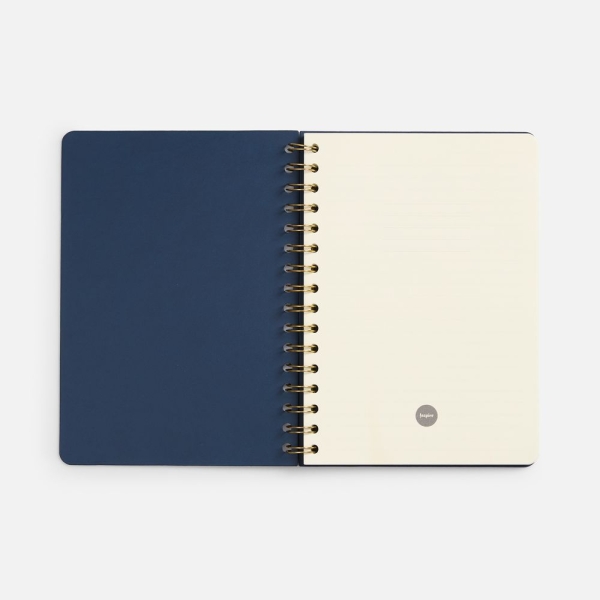 Ежедневник Spiral, недатированный, синий