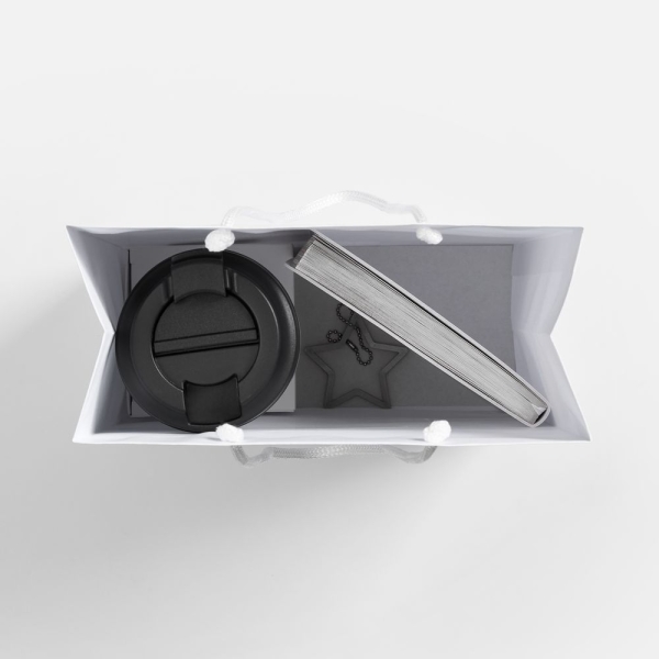 Набор Astrela, белый с серебристым