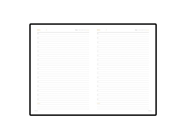 Ежедневник А5 недатированный «Polo», синий