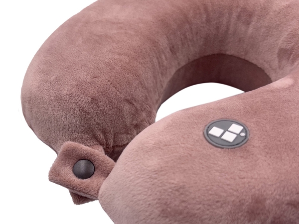 Подушка для путешествий с эффектом памяти Мемо "Drowsy" Cappuccino