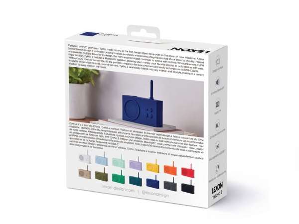 Колонка беспроводная Tykho 3, темно-синий