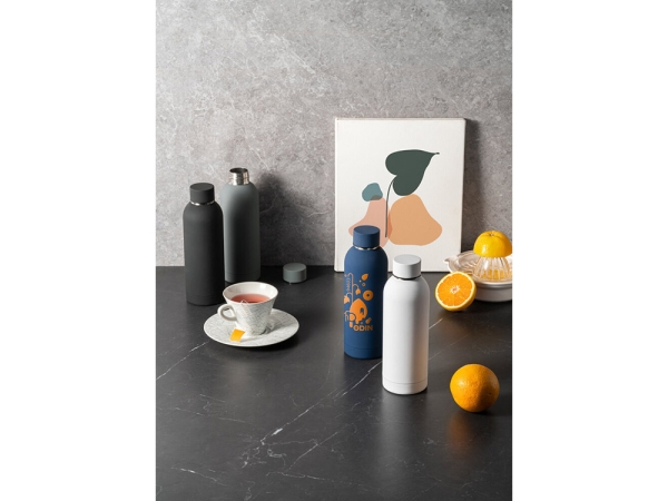 ODIN. Термобутылка 550 мл (Тёмно-синий)