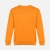 Свитшот унисекс Delta, оранжевый