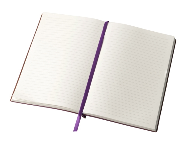 Блокнот А5 "Scribe", гибкая обложка, 96 листов 80 гр/м2 , фиолетовый