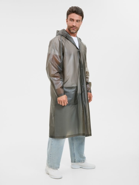 Дождевик RainDrop, серый