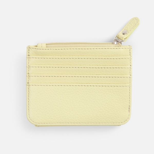 Картхолдер на молнии Unison, светло-зеленый