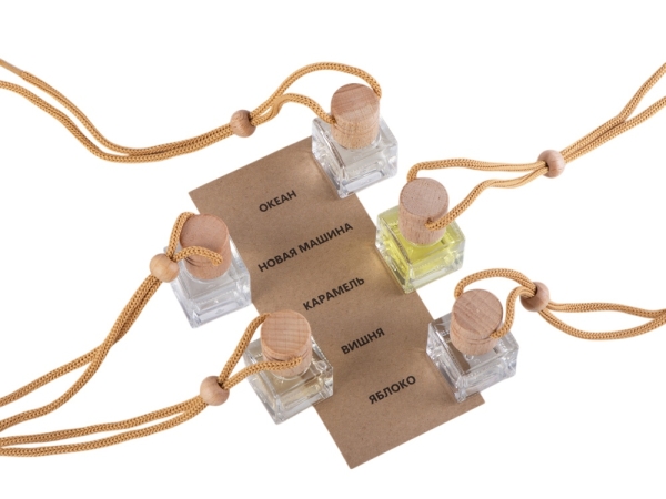 Набор автоароматов "Boho 5", крафтовая коробка