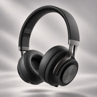 Беспроводные накладные наушники Stereo Style ANC , BT 5.0, ANC, 500мАч, черный, Deppa