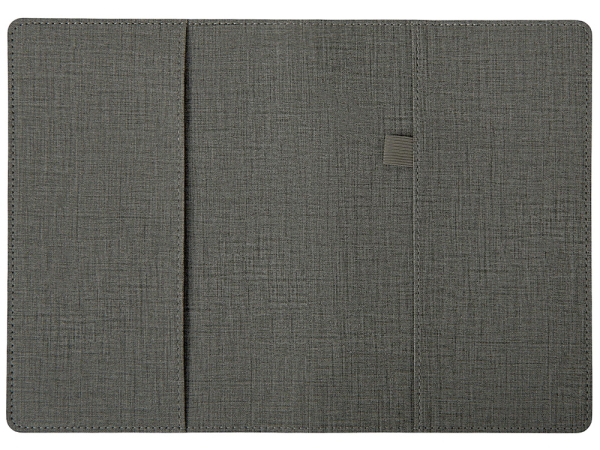 Двустороннее портфолио из рпет-фетра и искусственной кожи "Felt", серый
