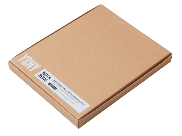 Набор блокнот А5 с магнитным держателем для ручки и подставкой для телефона и металлической шариковой ручкой "NotaBene", черный