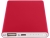 Алюминиевый повербанк Pep емкостью 4000 мА/ч, красный