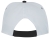 Пятипанельная двухцветная кепка Icarus, белый/черный