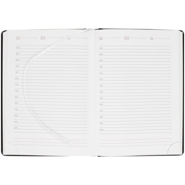 Ежедневник Nebraska, недатированный, черный