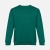 Свитшот унисекс Delta, темно-зеленый