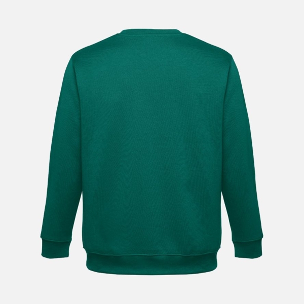Свитшот унисекс Delta, темно-зеленый