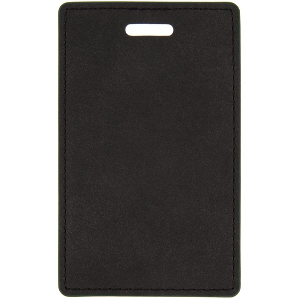 Чехол для пропуска Multimo, черный с зеленым