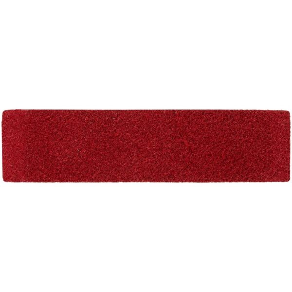 Лейбл кожаный Pasek, красный