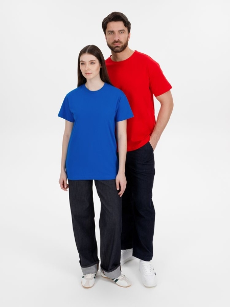 Футболка унисекс T-Bolka 180, темно-синяя (navy)