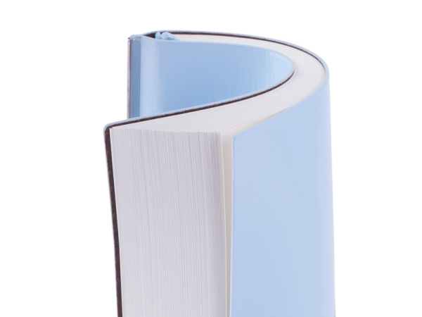 Блокнот А5 "Scribe", гибкая обложка, 96 листов 80 гр/м2, голубой