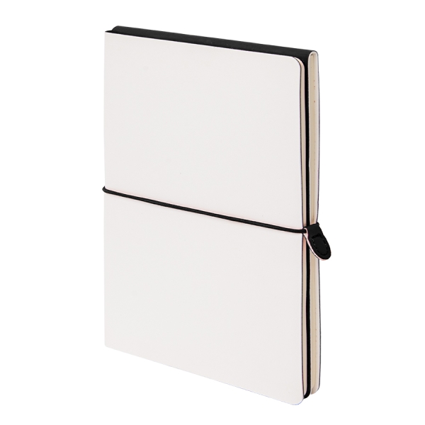 Набор подарочный WHITE VEIL: блокнот, ручка, кружка; белый/красный