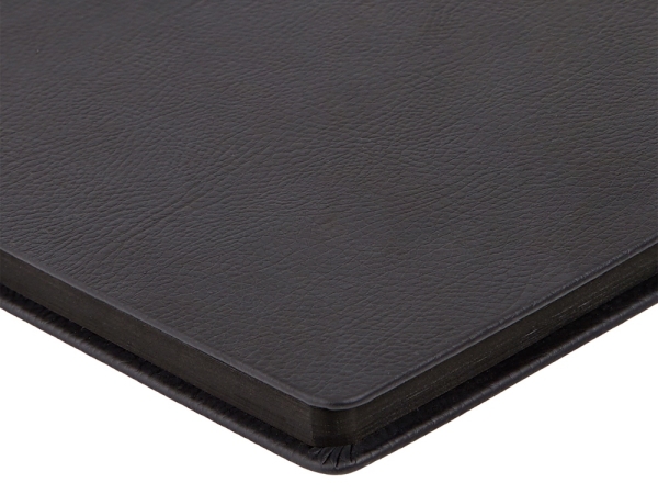 Ежедневник недатированный А5 "Megapolis Nappa", черный