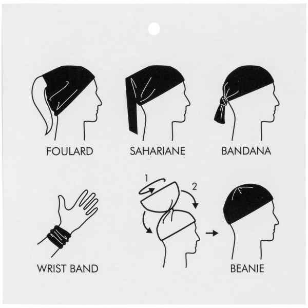 Многофункциональная бандана Bolt, оранжевый неон