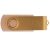 Флешка TWIST WOOD COLOR Светлое дерево с золотистым 4014.31.17.16ГБ3.0