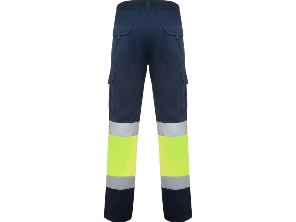 Брюки "Daily stretch HV", нэйви/неоновый желтый