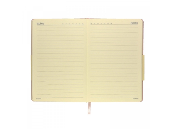 Ежедневник А5 недатированный «Megapolis Velvet», зефирный розовый