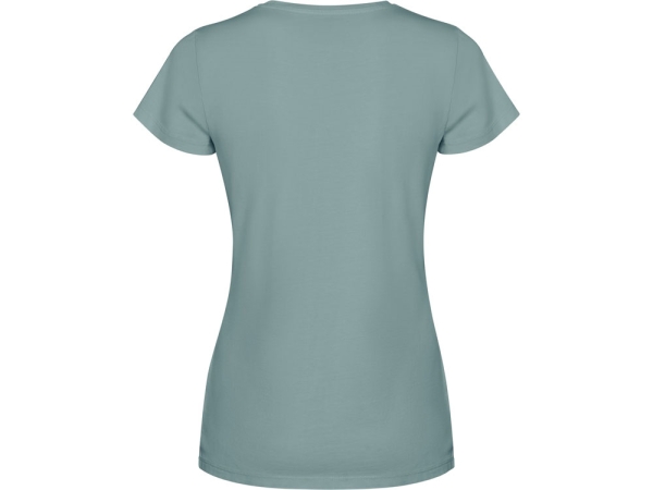 Футболка «Fiyi» женская, сине-зеленый выстиранный