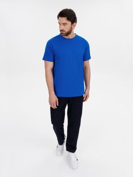 Футболка унисекс T-Bolka 180, синяя