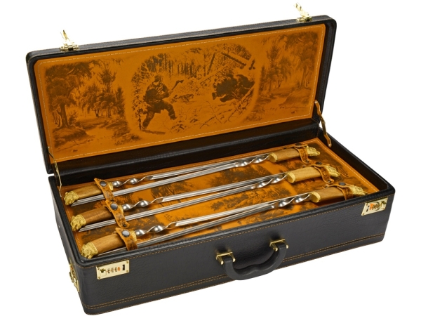 Подарочный набор «Королевская охота», коричневый