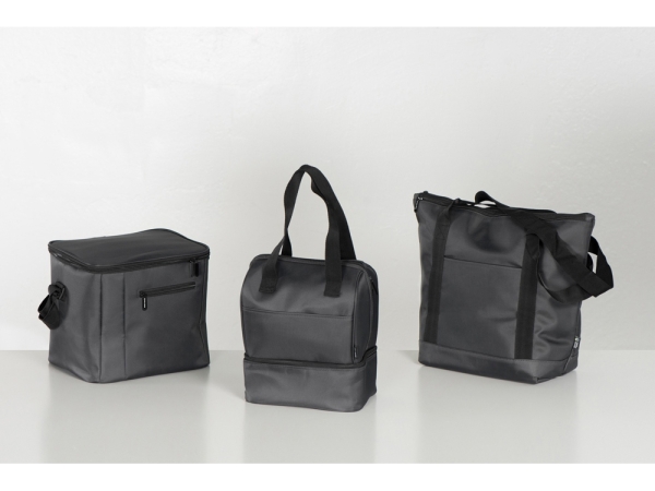 Сумка-холодильник «Cool» с плечевым ремнем, темно-серый