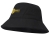 Панама Wicklow из переработанного материала - Сплошной черный