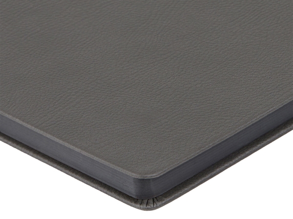 Ежедневник недатированный А5 "Megapolis Nappa", графитовый серый