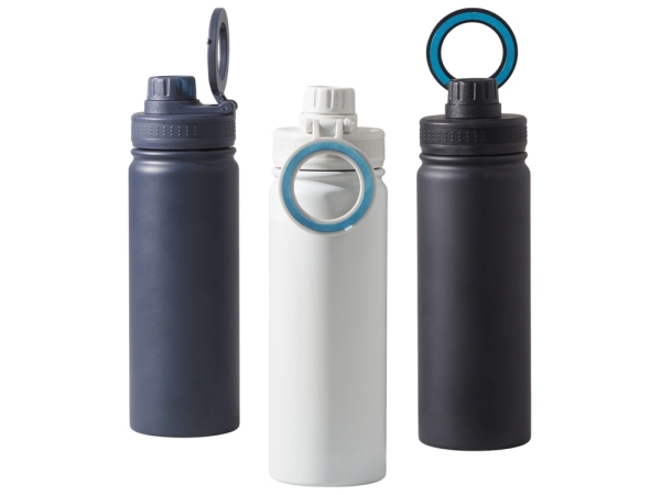 Вакуумная термобутылка с magsafe-держателем "INSIDER", 600 мл, черный