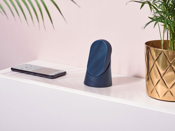 Колонка беспроводная с подставкой Mino T, темно-синий