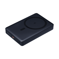 Внешний аккумулятор Atlantis PD Plus 10000mAh с функцией беспроводной зарядки 15W, синий