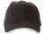 Бейсболка Challenge 6-ти панельная, черный/натуральный