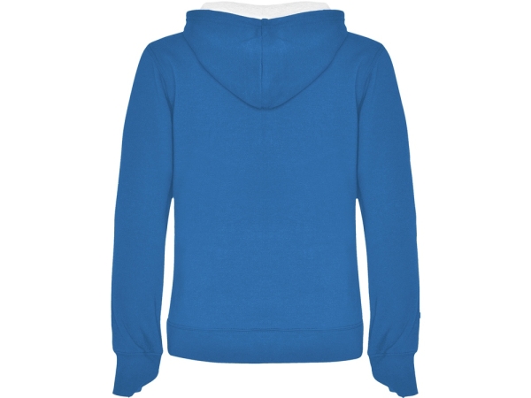 Толстовка с капюшоном "Urban" женская, королевский синий/белый